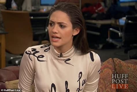 fiona gallagher leaked|Emmy Rossum had PANIC ATTACK while filming。